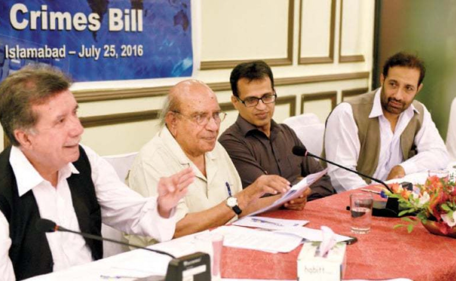 Human Rights Commission of Pakistan appreciates the tireless efforts of MMfD’s team on Prevention of Electronic Crimes Bill 2016 advocacy