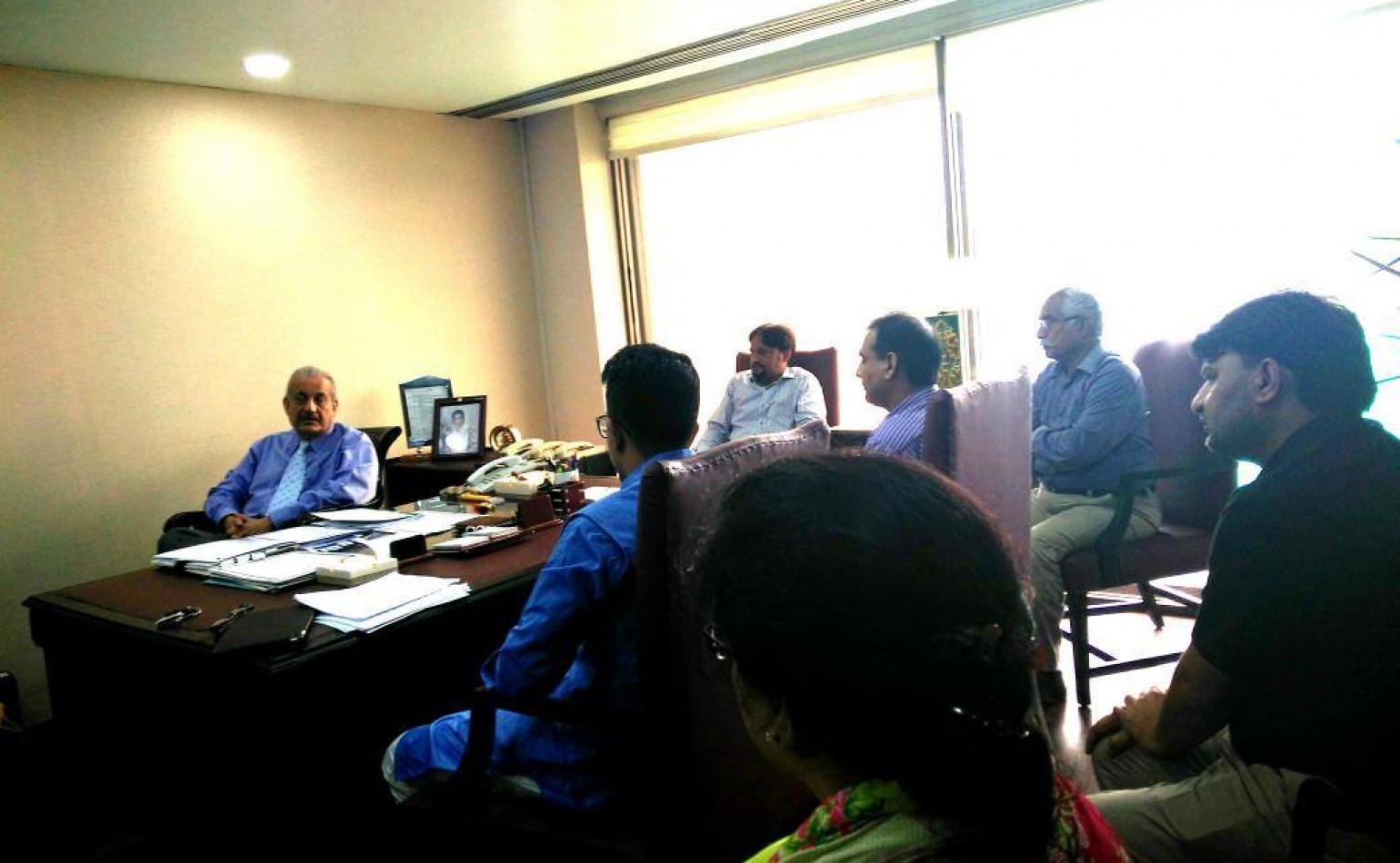 Media Matters for Democracy and the members of Pakistan Federal Union of Journalists called upon the Chairman of Senate for reforms in cybercrime bill